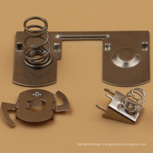 Custom high quality any shape flat metal spring metal tube spring clips